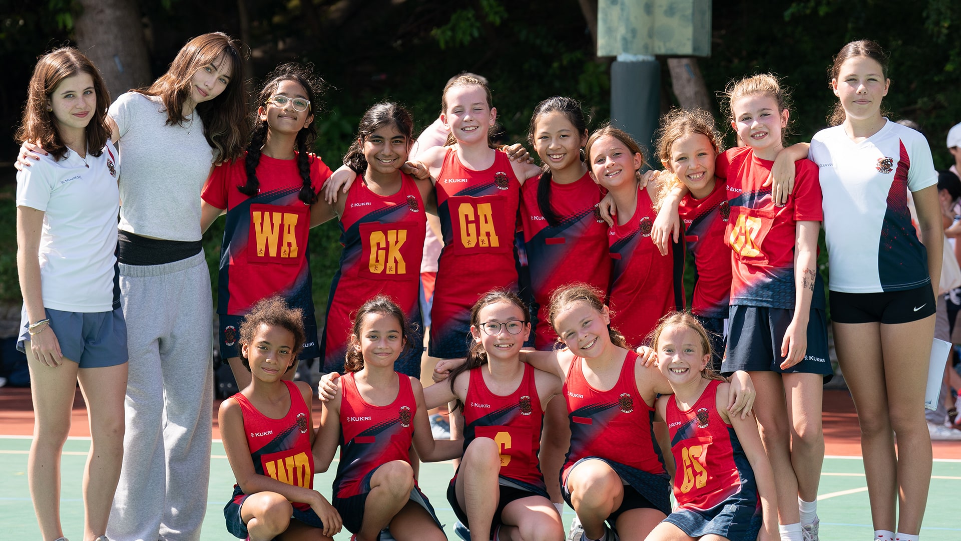 The Hong Kong Cricket Club Netball Junior League Team