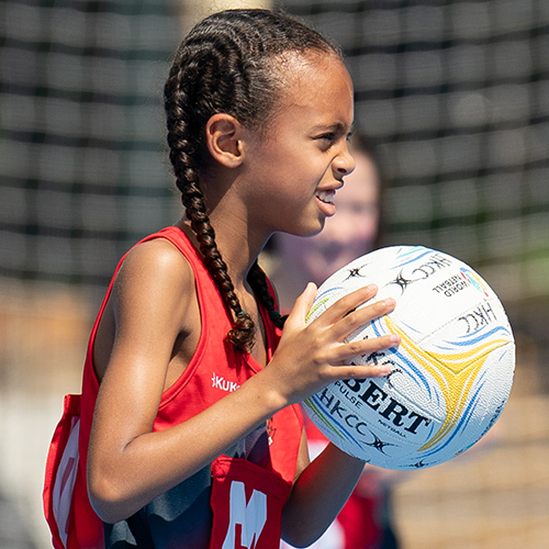 HKCC Netball Junior player